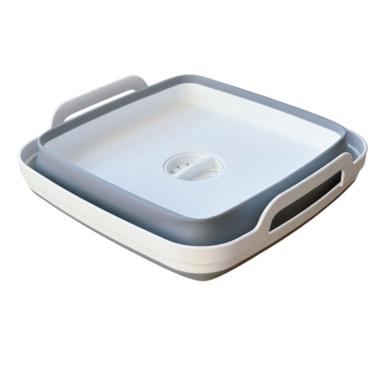 Collapsible Wash Basin for Baby Bottles with Drain Plug, 2.4 Gallons