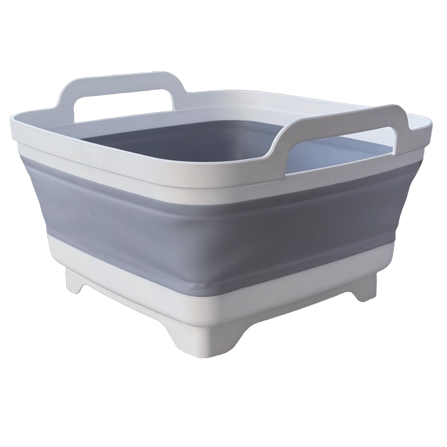 Collapsible Wash Basin for Baby Bottles with Drain Plug, 2.4 Gallons