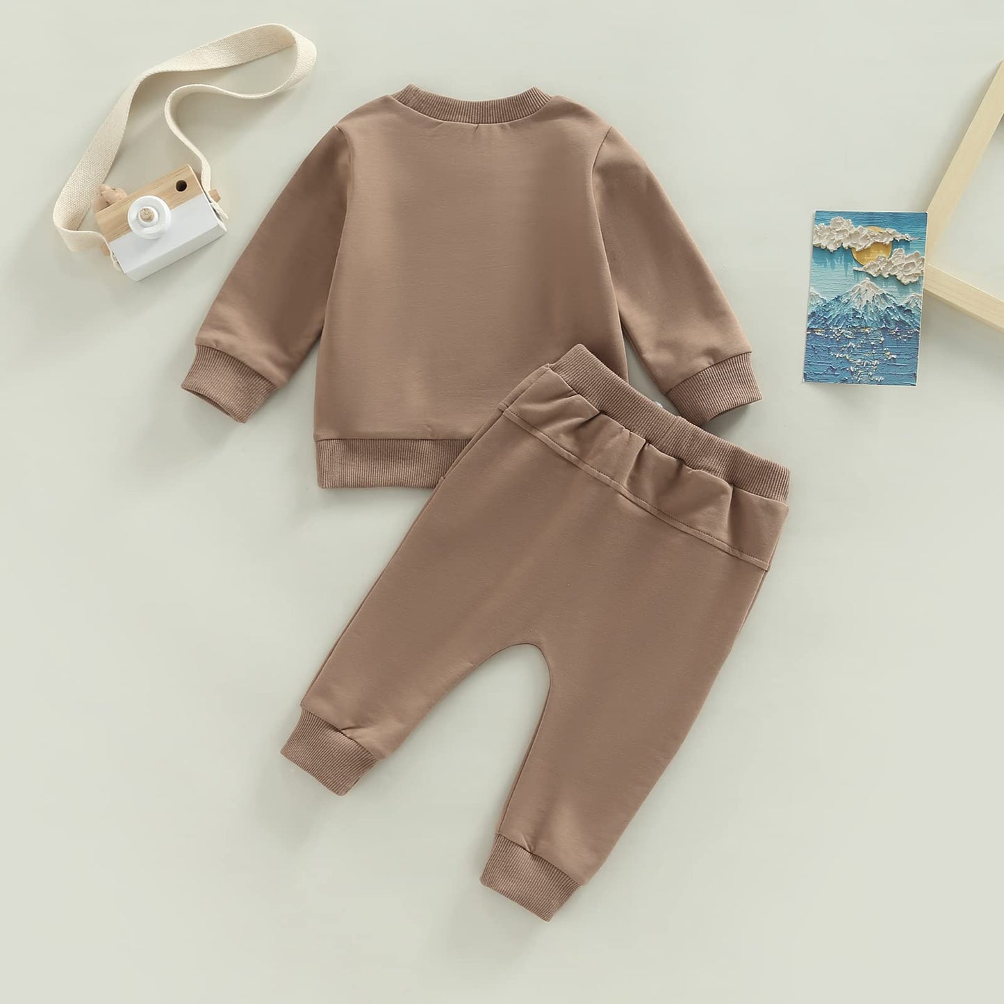 Boy Long Sleeve Sweatshirt Pants Set