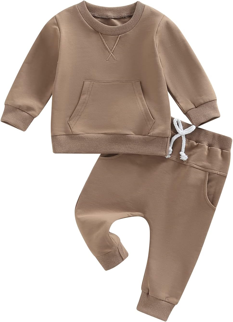 Boy Long Sleeve Sweatshirt Pants Set