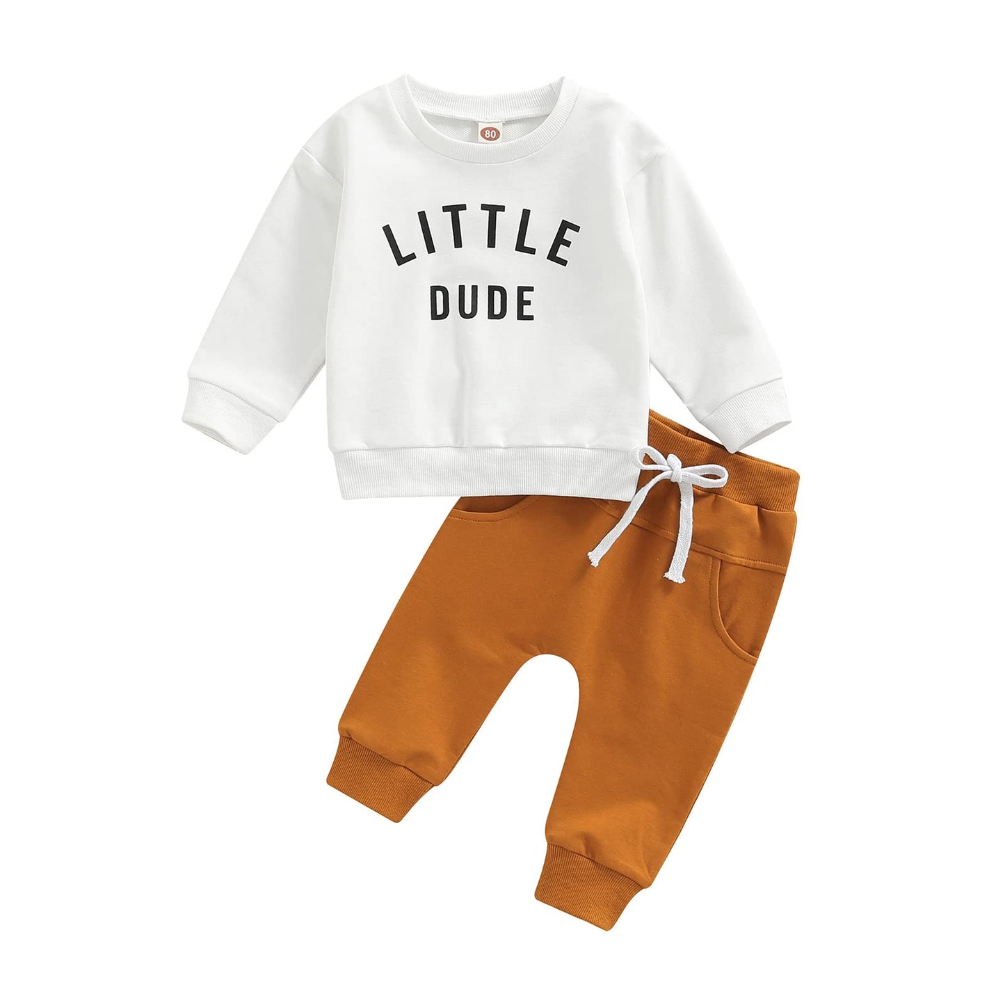 Boy Long Sleeve Sweatshirt Pants Set