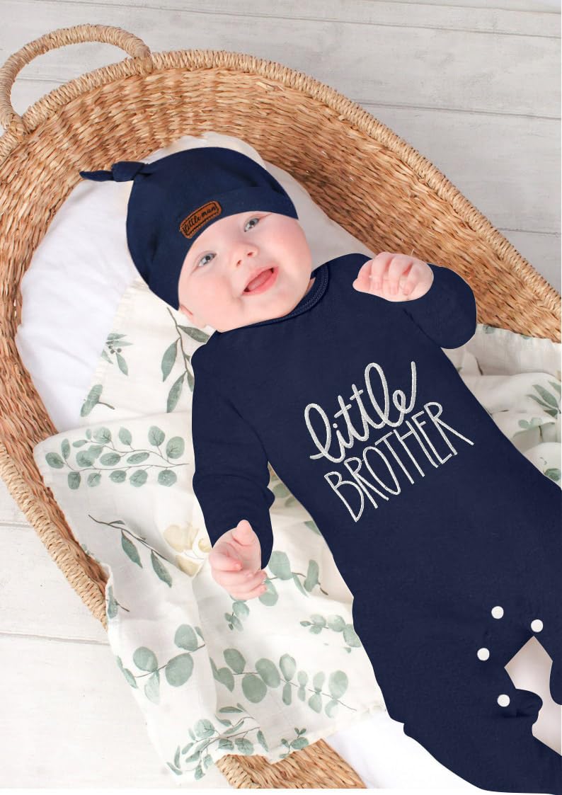 Newborn Romper Baby Boy w/ Pop Out Letters