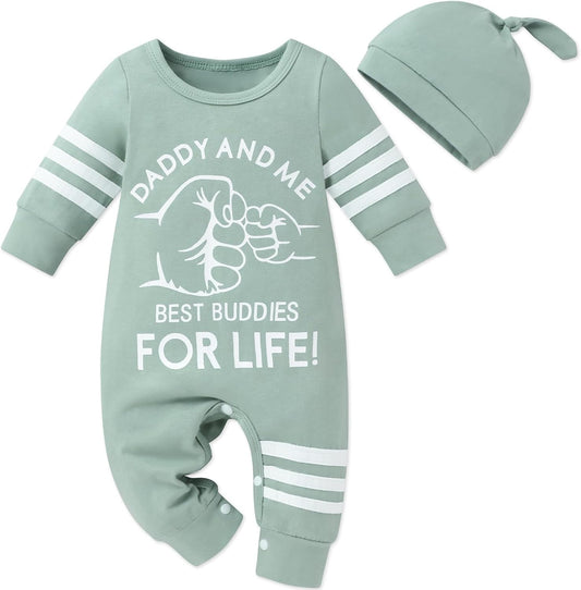 Best Buddies for Life 2PCS Baby Jumpsuit