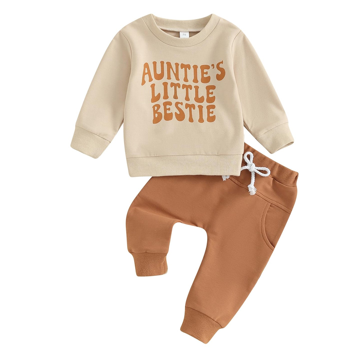 Boy Long Sleeve Sweatshirt Pants Set