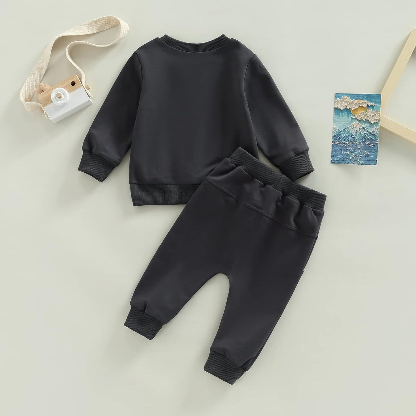 Boy Long Sleeve Sweatshirt Pants Set