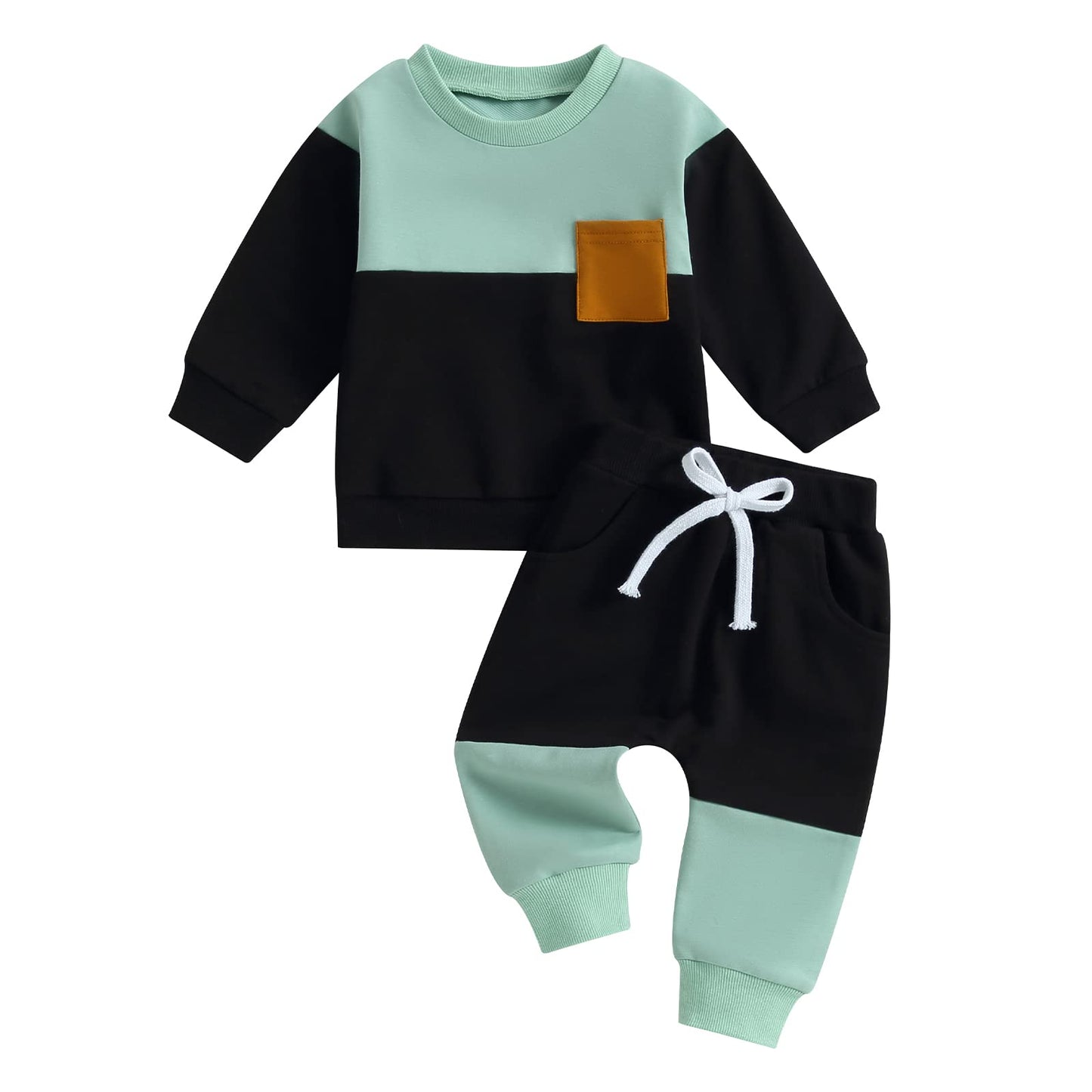 Boy Long Sleeve Sweatshirt Pants Set