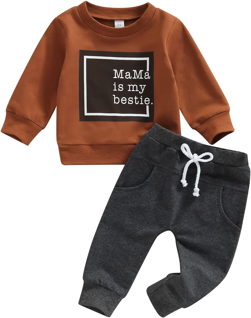 Boy Long Sleeve Sweatshirt Pants Set