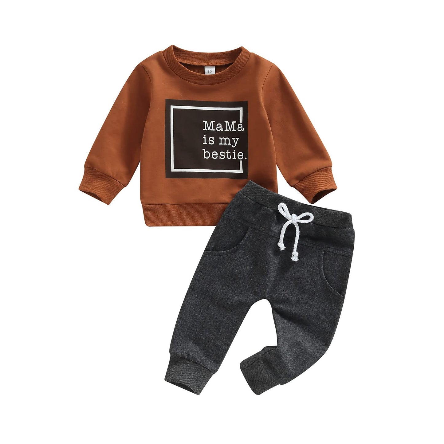 Boy Long Sleeve Sweatshirt Pants Set