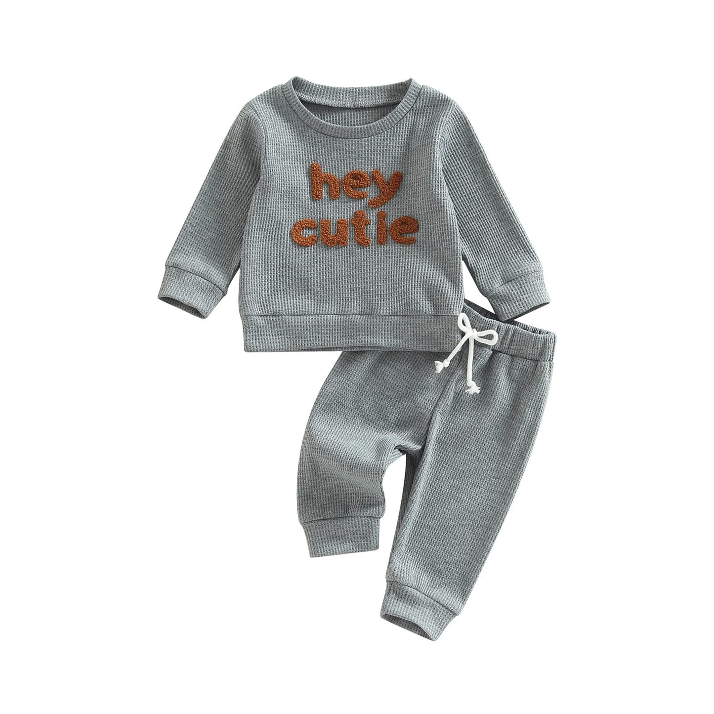 Boy Long Sleeve Sweatshirt Pants Set