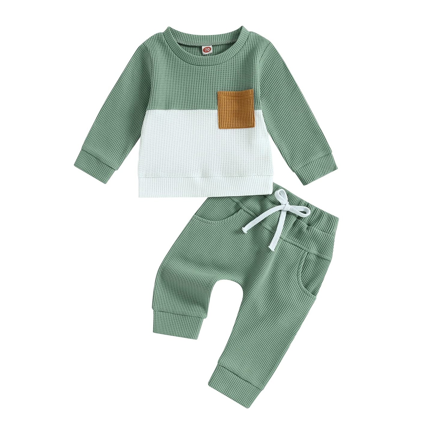 Boy Long Sleeve Sweatshirt Pants Set