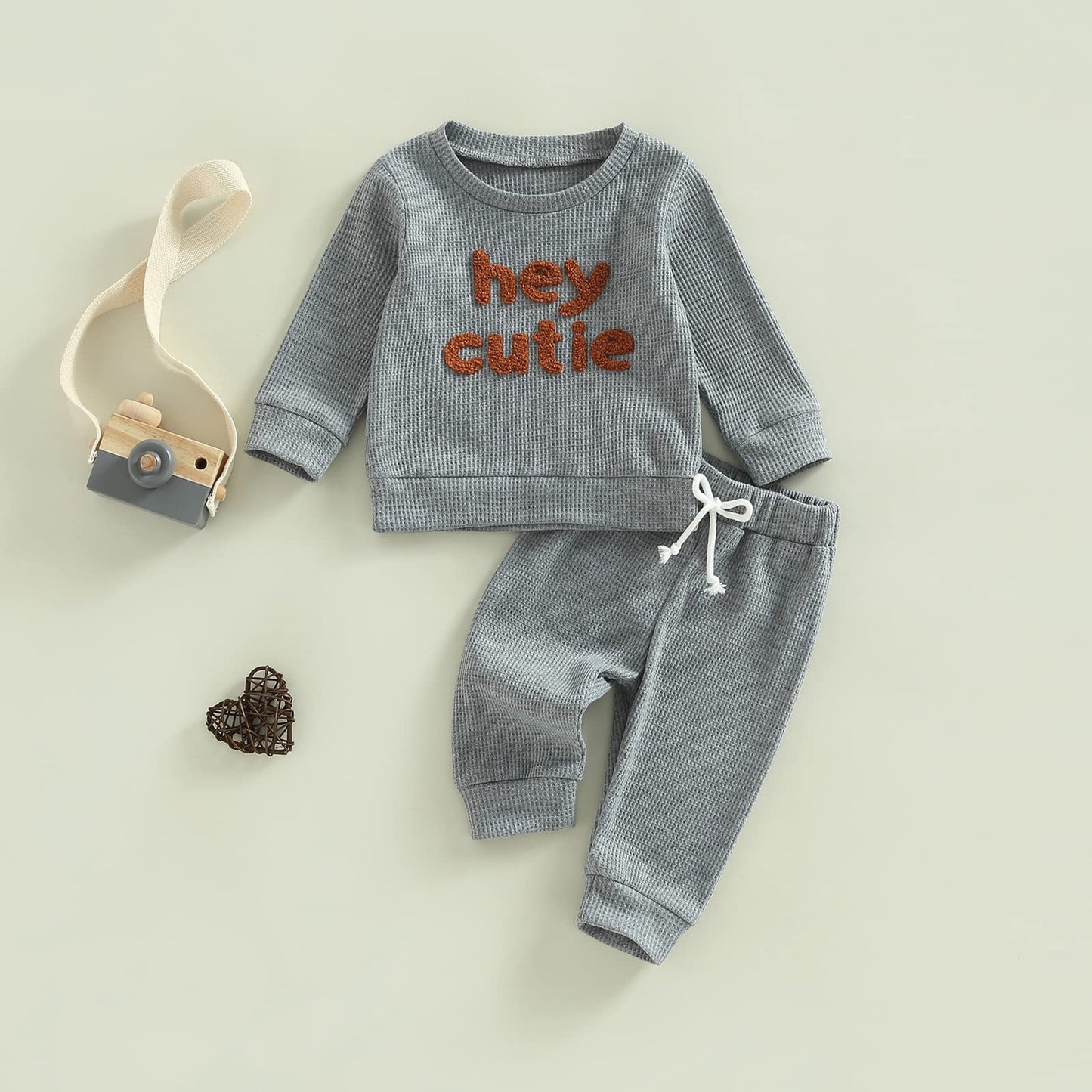 Boy Long Sleeve Sweatshirt Pants Set