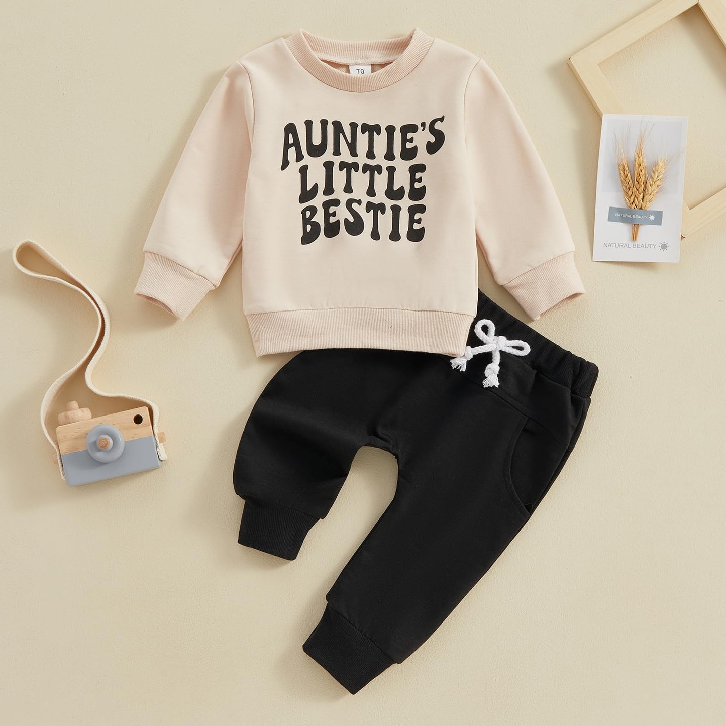 Boy Long Sleeve Sweatshirt Pants Set