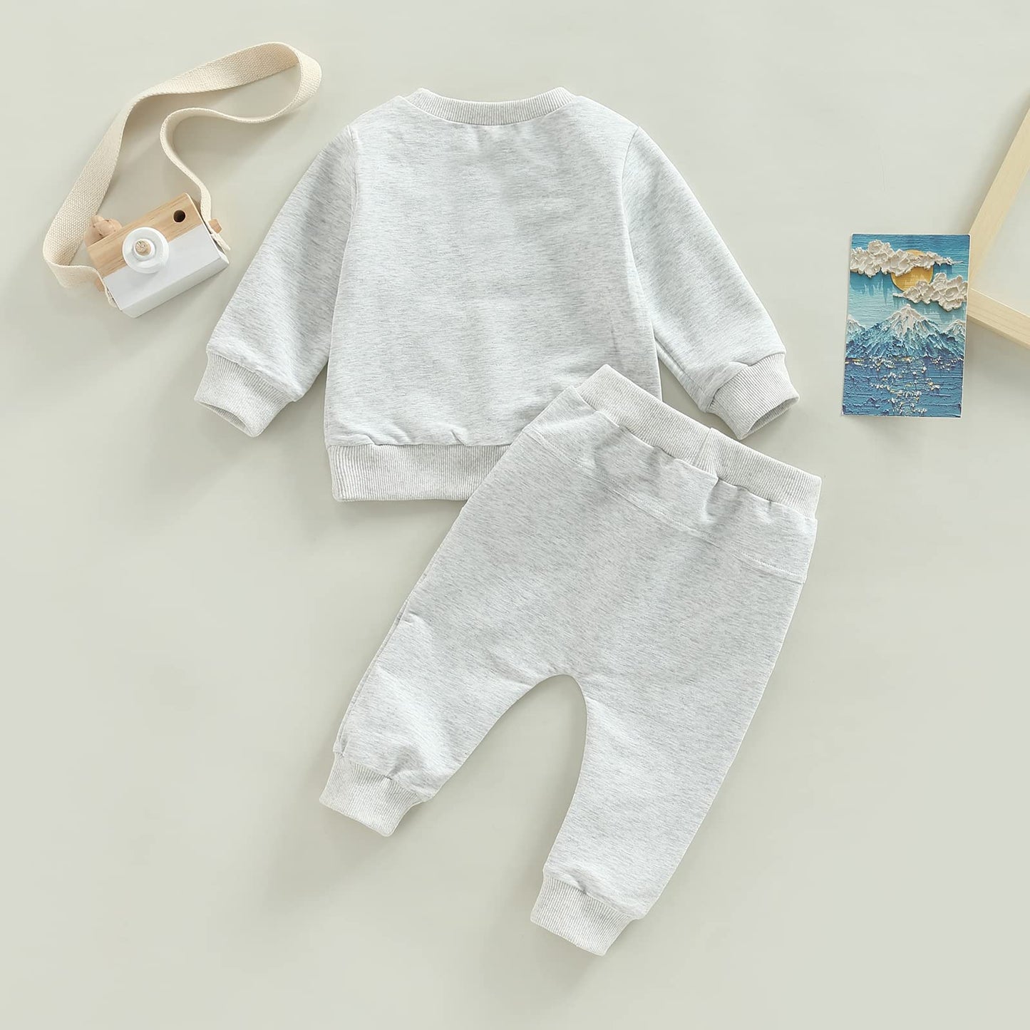 Boy Long Sleeve Sweatshirt Pants Set