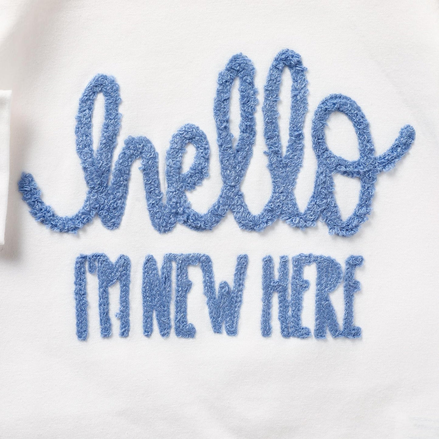 Newborn Romper Baby Boy w/ Pop Out Letters