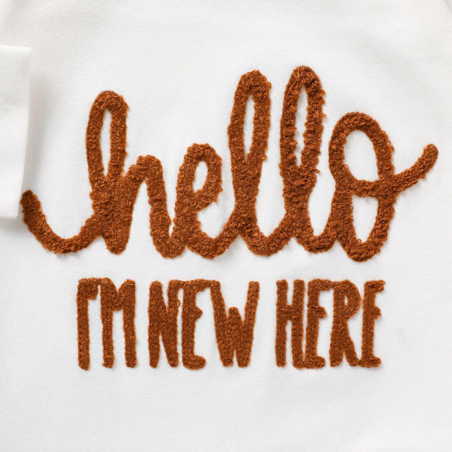 Newborn Romper Baby Boy w/ Pop Out Letters