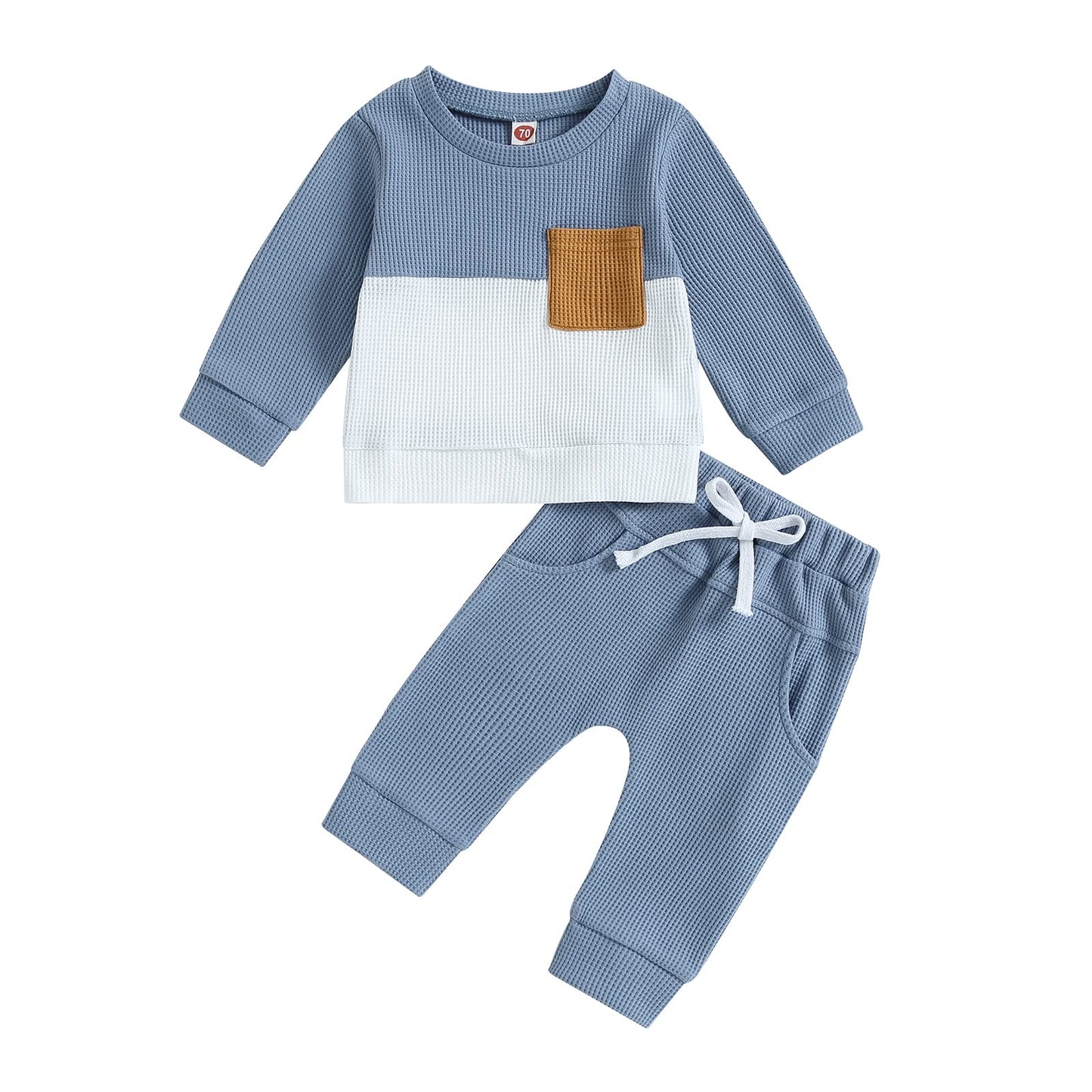 Boy Long Sleeve Sweatshirt Pants Set