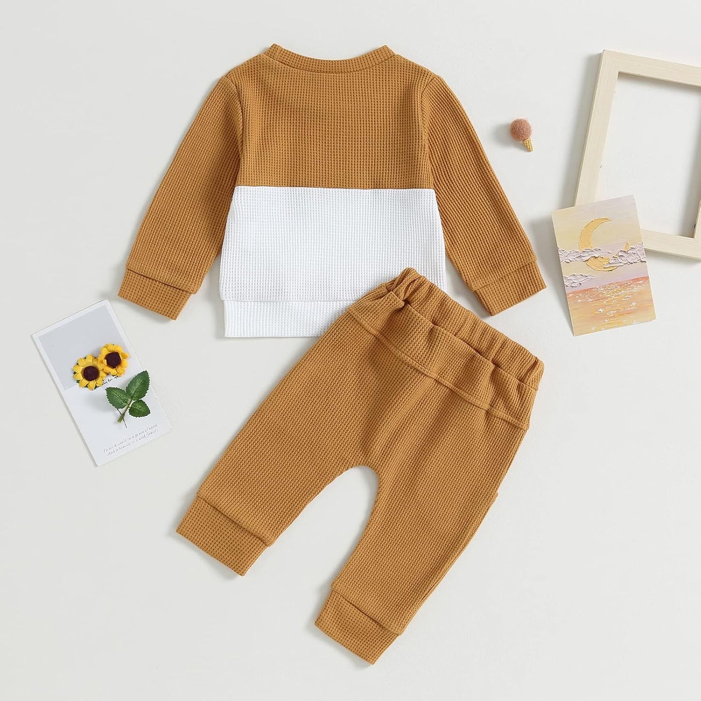 Boy Long Sleeve Sweatshirt Pants Set